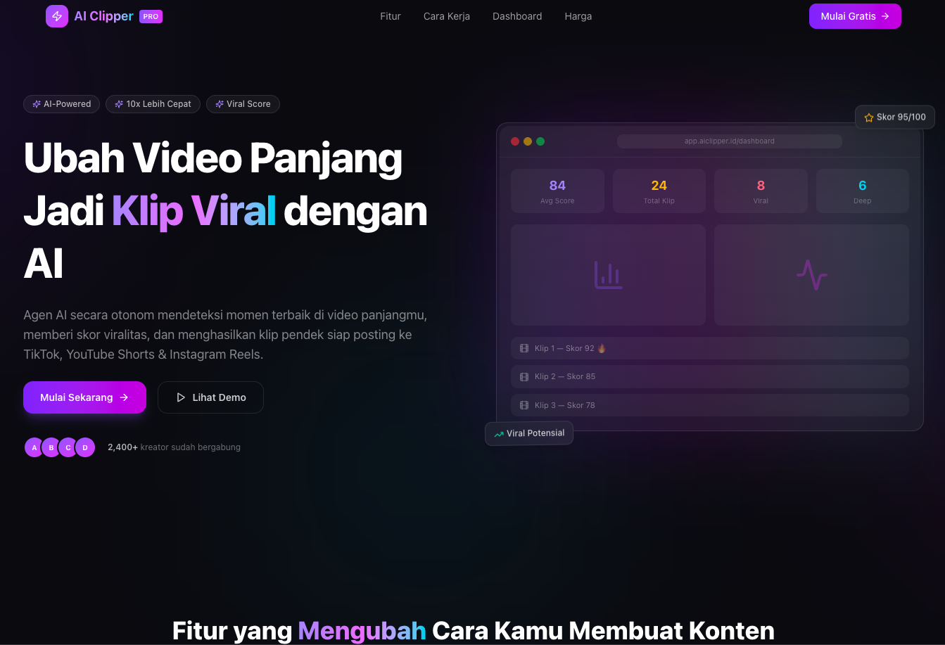 Tangkapan layar WebNaviClipper